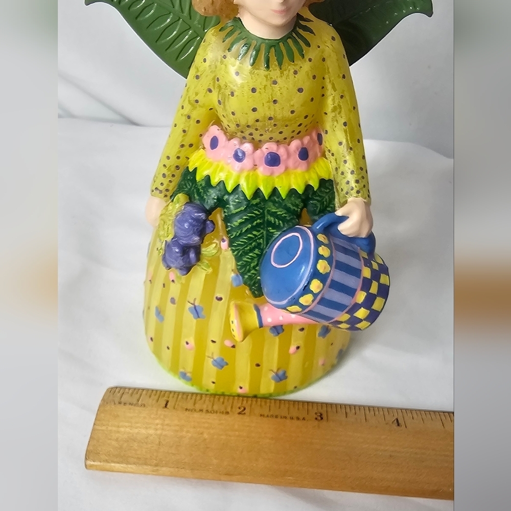 Debbie Mumm Botanical Garden Fairy Candle 2002 Boston Warehouse Figural New Tag - Picture 9 of 11